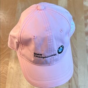 BMW Light Pink Embroidered Baseball Cap